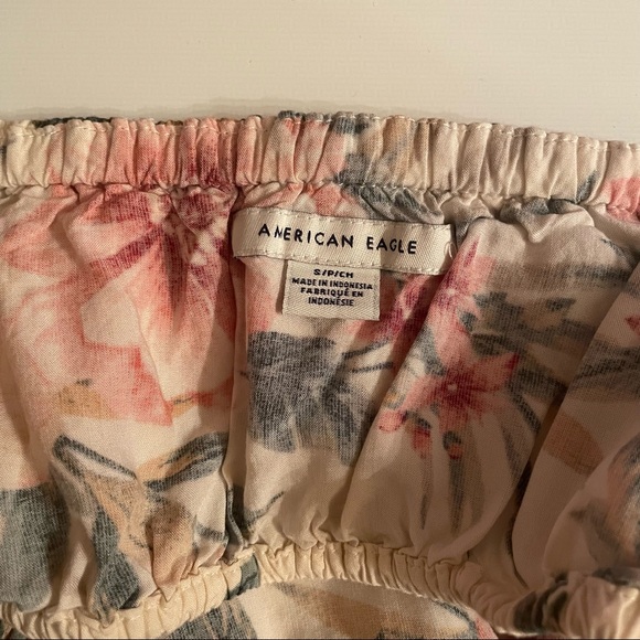 NWOT American Eagle Frill Bandeau Top / Size S - Picture 3 of 3
